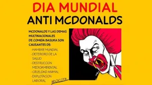 16 de octubre Día del Boicot mundial contra McDonald’s