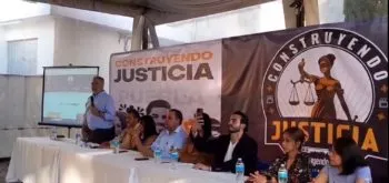 Alfonso Ramírez Cuéllar presenta en Puebla la plataforma Construyendo Justicia