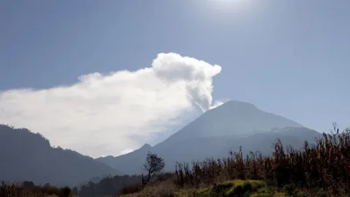 Sin cambios relevantes en actividad del Popocatépetl