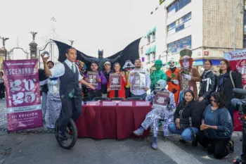 La 3ª edición del Festival Escenurbia transformará el zócalo de Puebla en una galería de arte