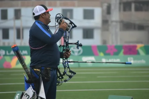 Arquero mexicano González va por bronce en Lima 2019