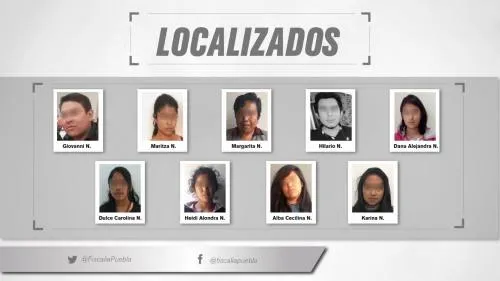 Se localizó de forma ilesa a 9 personas reportadas como desaparecidas