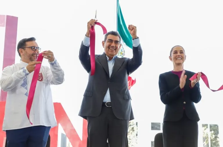 La visita y los mensajes de Claudia Sheinbaum en Puebla