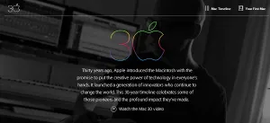 Mac celebra sus 30 con fiesta y web