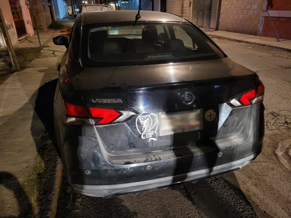 Localiza policía de San Andrés Cholula vehículo con reporte de robo