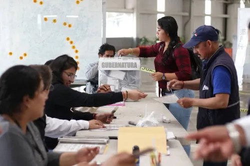 Reporta INE 63 incidentes menores en lo que va de la jornada electoral