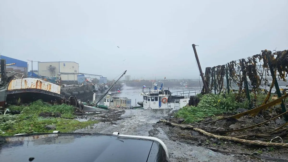 Afectaciones Severo Kurilsk Tsunami