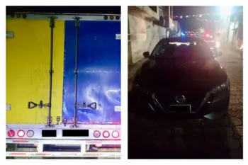 Con apoyo del C5i, fuerzas de seguridad recuperan dos vehículos robados