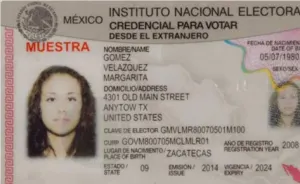 Sólo 20 mil mexicanos activaron credencial para votar en el exterior