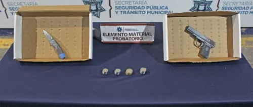Detuvo SSC de Puebla a hombre por robo a gasolinera