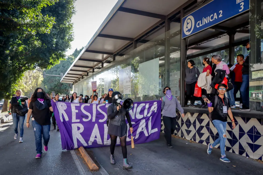 Marcha para Erradicar la Violencia contra las Mujeres/ Foto: Anel Esgua/ ES imagen.mx