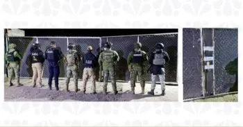 Golpe al robo de carga: desmantelan punto clandestino con más de 50 vehículos en Santiago Miahuatlán