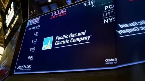PG&E se declara en bancarrota