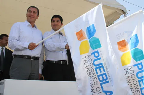 Supervisa RMV modernización del Boulevard Esteban de Antuñano