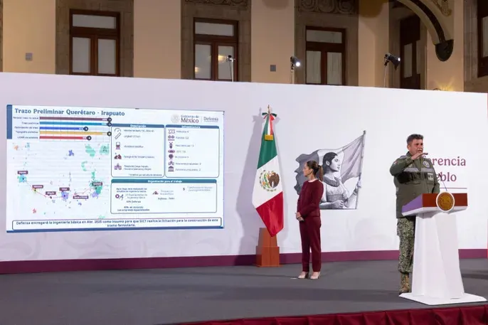 Tren Buenavista-AIFA será inaugurado en julio, anuncia Sheinbaum