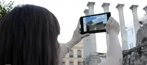 La ‘app’ gratuita ‘VirTimePlace’ permite ver en realidad virtual ciudades en la antigüedad