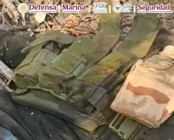 Fuerzas federales enfrentan a grupos delictivos en Michoacán y aseguran armamento