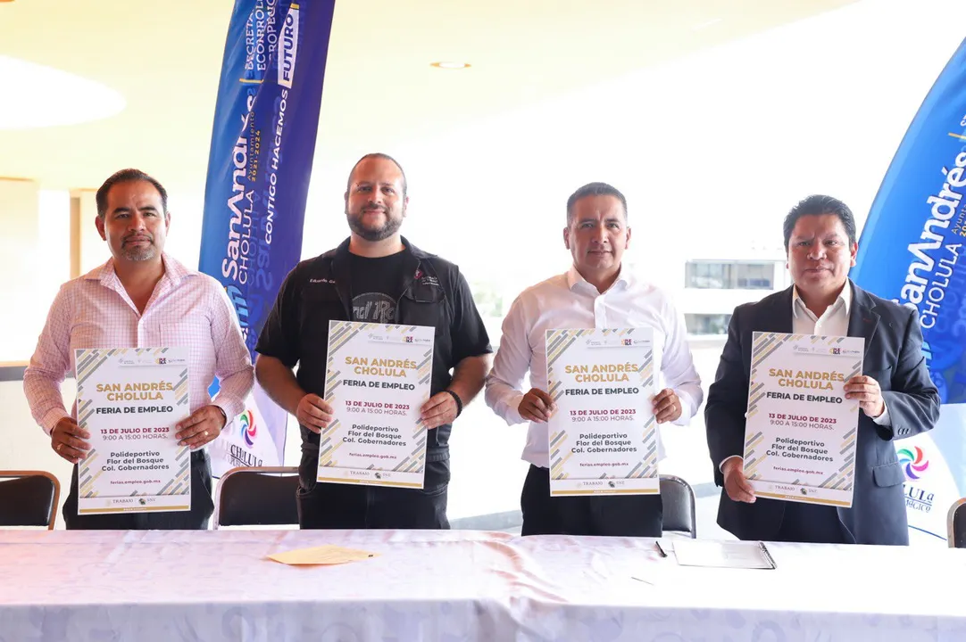 Segunda Feria de Empleo llega a San Andrés Cholula