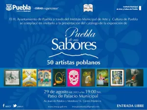 Presentarán “Catálogo de la exposición Puebla de mis sabores”