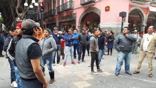 VIDEO: Integrantes de la “Doroteo Arango” bloquearon la Avenida Reforma y calle 5 de Mayo