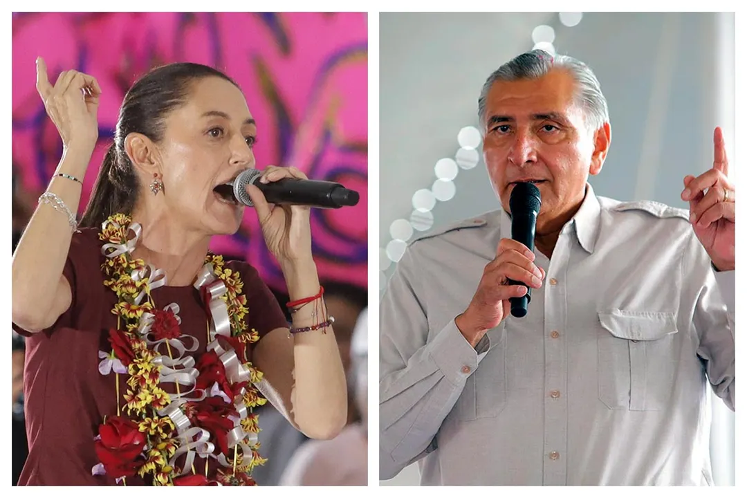 Claudia Sheinbaum Adan Augusto Lopez