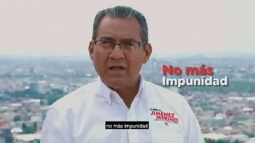 “Ya estamos hasta la madre”, el mensaje de Jiménez Merino en nuevo spot