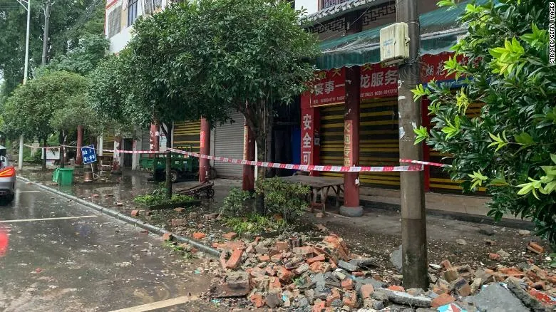 3 muertos por sismo de magnitud 6 en China