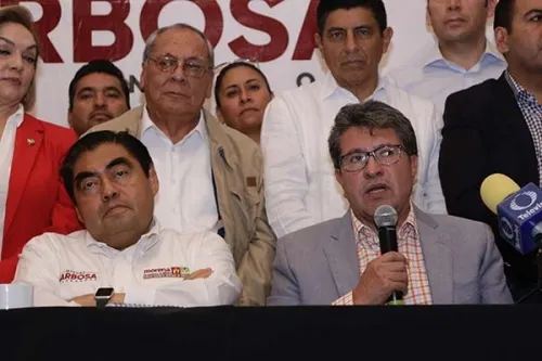 ¿Ricardo Monreal Traicionó a Miguel Barbosa en 2018?