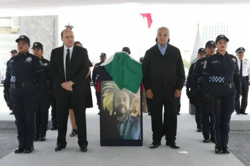 Realiza gobierno estatal homenaje póstumo a Ludivino Mora, en el CIS