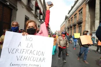 Antorcha Campesina exige verificación gratuita y entrega pliego petitorio en Casa Aguayo