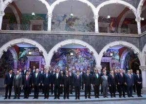Peña Nieto inaugura trabajos de la Conago en Aguascalientes