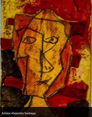?Autorretratos?, obra de Alejandro Santiago