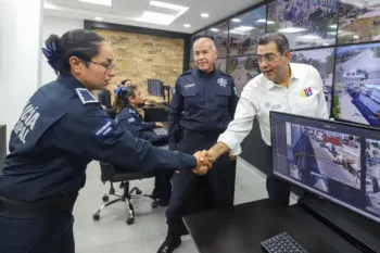 Puebla, con el sistema de videovigilancia más amplio de su historia: Sergio Salomón Céspedes
