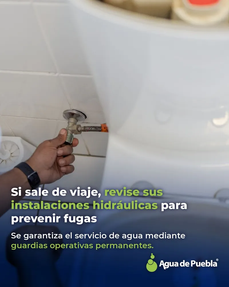 Agua de Puebla llama a cuidar el agua en Semana Santa ante temporada de estiaje