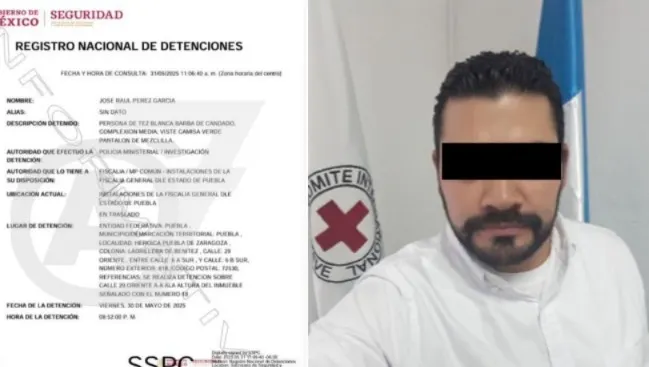 Detienen a director de Búsqueda de Personas en Puebla; habría cometido una falta administrativa en Veracruz