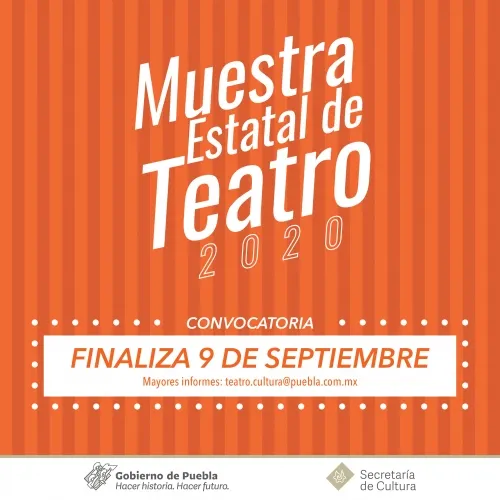 Convoca Secretaría de Cultura a Muestra Estatal de Teatro