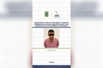 Fiscalía de Puebla detuvo en Guanajuato al segundo implicado en la presunta agresión sexual contra una adolescente en Pahuatlán
