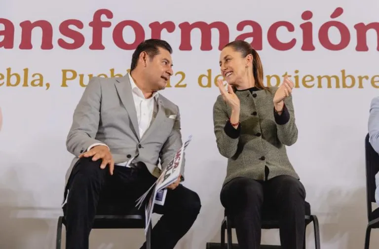 Espaldarazo de Sheinbaum a Puebla y Armenta