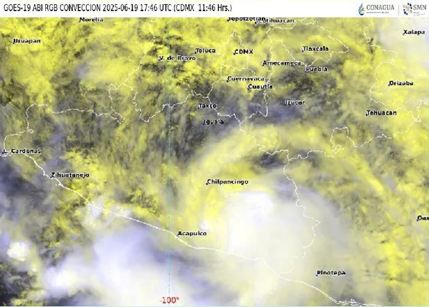 Pronostico Huracan Erick Conagua 1215h 061925