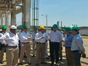 Recorren Profepa y Pemex complejo petroquímico Pajaritos