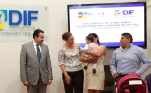 SEDIF encabeza integración de infantes a familias adoptivas