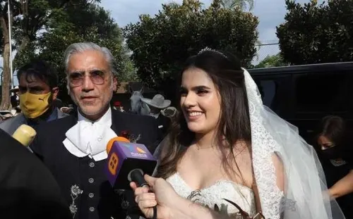 En plena pandemia, Camila Fernández, hija del Potrillo, se casa al estilo charro