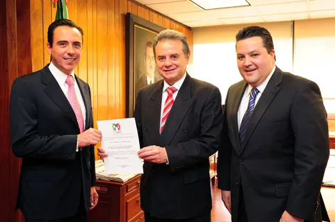 CEN del PRI designó a Pablo Fernández como delegado presidente
