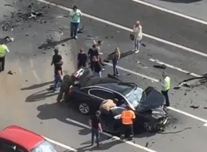 Video: Coche oficial de Putin, involucrado en accidente mortal