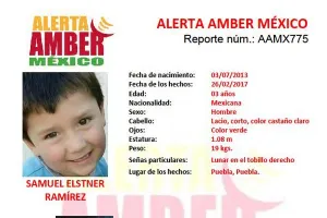 Activan alerta amber para ubicar a Samuel Elstner Ramírez