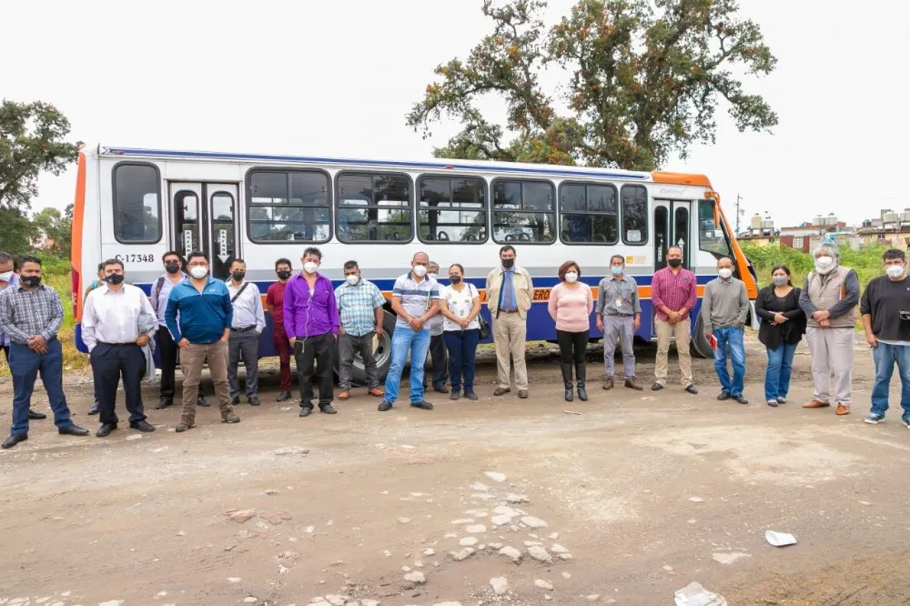 Capacita SMT a operadores del transporte público en prevención de violencia de género