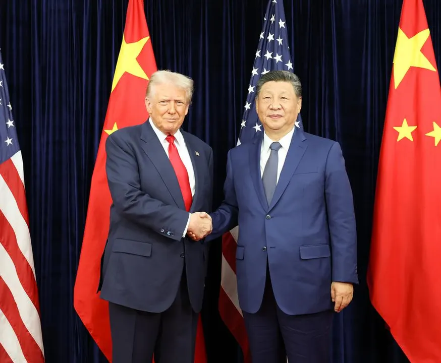 Reunión Xi Jinping y Donald Trump