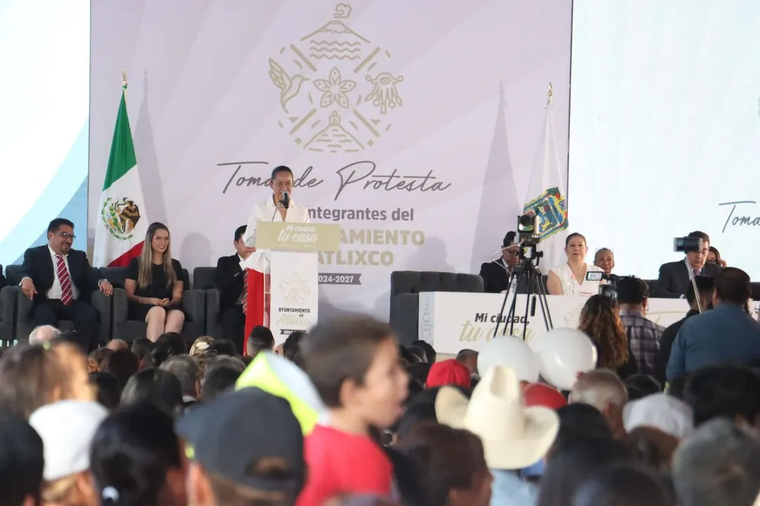 Ariadna Ayala Toma De Protesta Atlixco