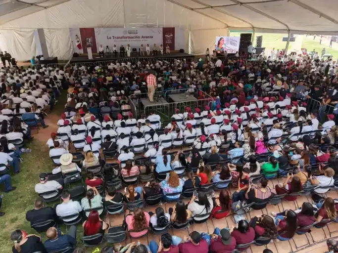 En Ciudad Juárez, Sheinbaum anuncia inversión de casi mil mdp en 2025 para tecnificar distritos de riego en Chihuahua