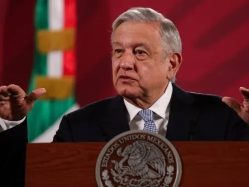 A pocos días de su visita a EU, López Obrador da mensaje matutino
